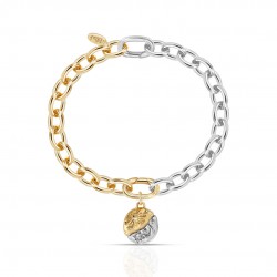 Sol and Luna Two Tone Bracelet