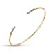 Kara Turquoise Golden Bracelet