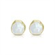 Isola Mother of Pearl Gold Earrings