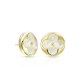 Clover Mother of Pearl Gold Earrings