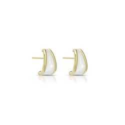 Hara Mother of Pearl Gold Earrings