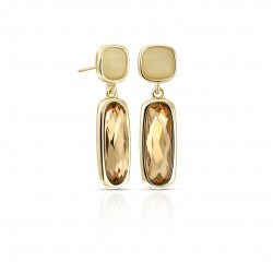 Puff Gold Earrings