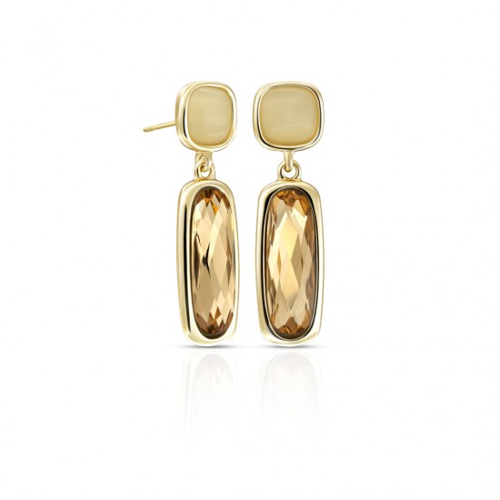 Puff Gold Earrings