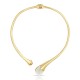 Droppi Gold Choker Necklace