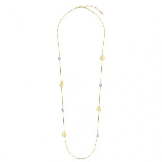 Filipa Two Tone Long Necklace