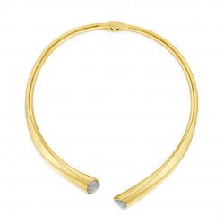 Kalung Choker Emas Bling Kalung Choker Emas Bling