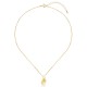 Kalung Emas Plain Drop