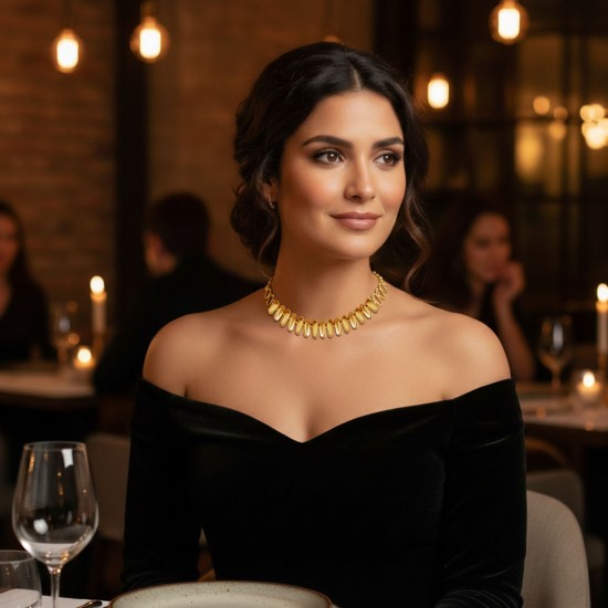 Miriam Gold Necklace