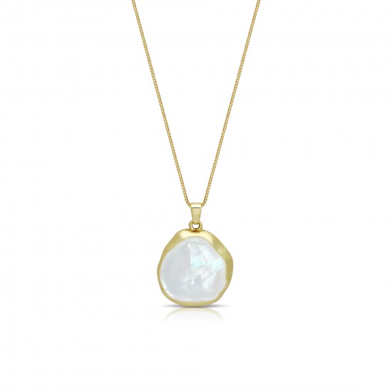 Isola Mother of Pearl Gold Necklace