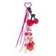 Cherries Key Ring