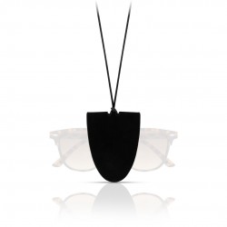 Black Suede Eyeglasses Holder Necklace Black Suede Eyeglasses Holder Necklace