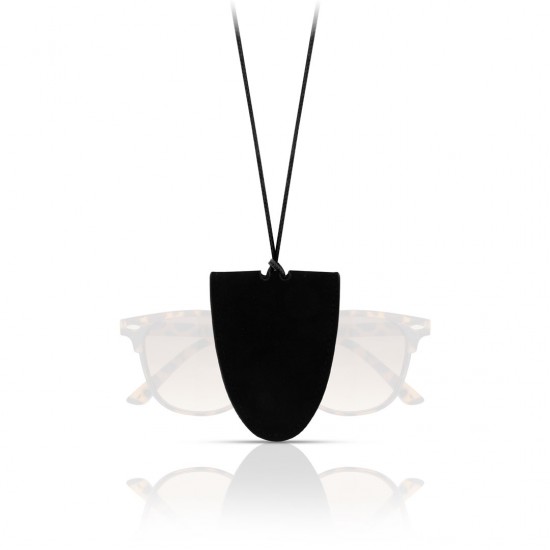 Black Suede Eyeglasses Holder Necklace Black Suede Eyeglasses Holder Necklace