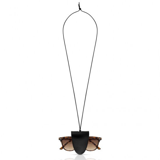Black Eyeglasses Holder Necklace