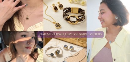 Statement Jewellery for Simple Outfits