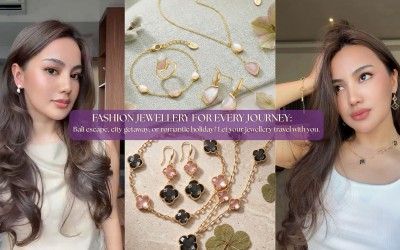 Fashion Jewellery for Every Journey: Bali escape, city getaway, or romantic holiday? Let your jewellery travel with you.